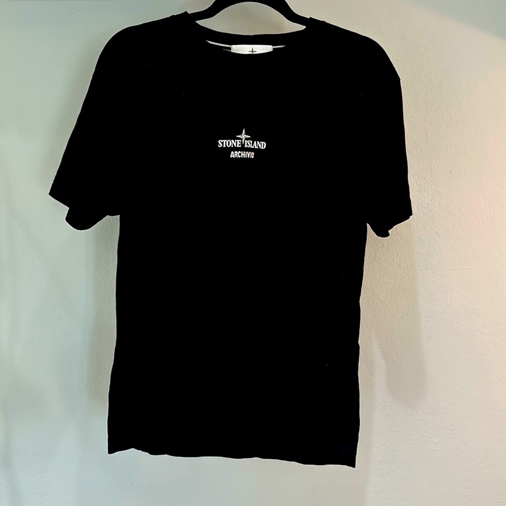 Stone Island Archivo Black T-Shirt